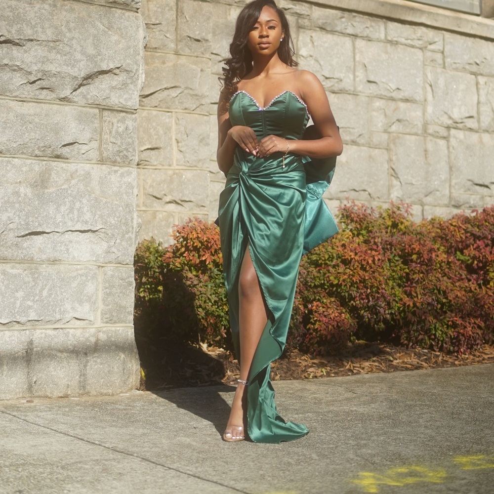 Custom Made Emerald Gown